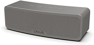 Crave Curve Portable Bluetooth Wireless Intelligent Speaker with Enhanced Bass, Built-in Microphone and Speakerphone