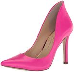 Jessica Simpson Women's Cambredge Pointed Toe Pump, Candy Pink, 7.5