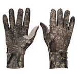 North Mountain Gear Realtree Timber Stretch Fit Hunting Gloves - Lightweight Camouflage Glove Liner
