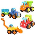 IQ Toys Friction Powered Cars Const