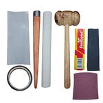 SL Cricket bat Care Accessory kit- 1 Bat Toe,1 Cone,1 Fiber Tape, 1 Grips, 1 Hammer, 1 Toe Glue, 1 Grip Tape and 1 Regmar