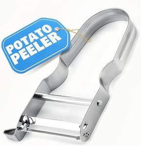 Vegetable Peeler – Multifunctional Stainless Steel Potato Peeler, Durable & Corrosion Resistant, Ergonomic Handle for Easy Use, Potato Peelers for Vegetables, Dishwasher Safe - 4.45"L x 2.64"W