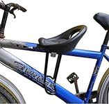 Mountain Bicycle Child Bike Seat,with Back Rest Foot Pedals Mountain Bike Saddle,Front Mounted Bicycle Seats