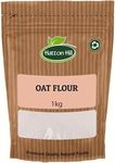 Oat Flour 1kg by Hatton Hill, Low-Carb Oat Flour with Protein & Dietary Fiber, Vegan, for Baking, Cooking & More, Non-GMO