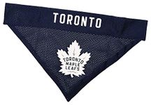 Pets First TOR-3217-L-XL Toronto Maple Leafs Reversible Bandana, Large to Extra Large