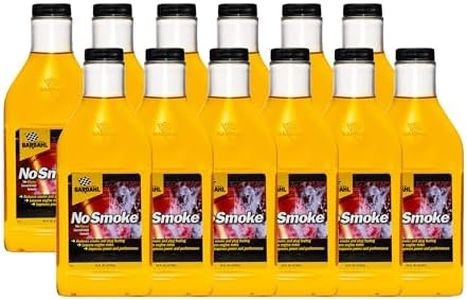 Bardahl No Smoke Motor Oil Additive - Engine Treatment for Oil Burning and Excessive Exhaust Smoke - Stop Smoke and Quiet Noisy Engines While Lowering Emissions - 16 fl oz (12 Pack)