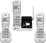 Geemarc Amplidect 595 U.L.E Trio - Set of 3 Amplified Cordless Home Phones with SOS Function and Big Buttons for Seniors - Medium to Severe Hearing Loss - Hearing Aid Compatible - UK Version