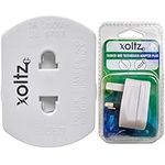 Xoltz Electric Toothbrush & Shaver Adapter Plug 1amp, UK 2 Pin to 3 Pin Bathroom Socket Converter Adaptor x 1