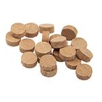 20Pcs Yootones 9.5mm Saxophone Cork Pads Saxophone Repairing Cork Pads Compatible with Saxophone Replacement Parts