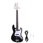 Vault JB5 Jazz Bass 5-String Bass Guitar - Black