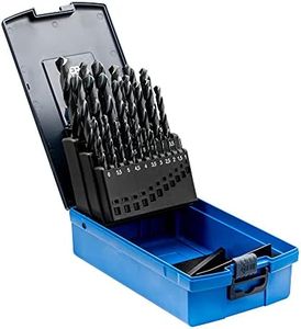 PFERD 25203702 Spiral Drill Bit Set Steel 25-Piece Diameter 1-13 mm HSS-G N DIN 338 118° Universal Use