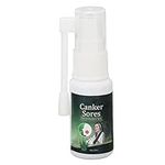 Oral Ulcer Relief Spray, Professional Canker Sore Spray Portable for Oral Care