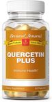 Bernard Jensen's Quercetin Plus - 60 Vegan Capsules with Antioxidant-Rich Formula, Immune Support, Natural Flavonoids, Non-GMO, Gluten-Free, Supports Seasonal Wellness