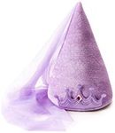 Little Adventures Princess Cone Hats for Girls (Purple)