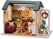 TuKIIE DIY Miniature Dollhouse Kit,