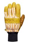 Flylow Tough Guy Synthetic Insulated Waterproof Ski and Snowboard 5-Finger Glove - Natural/Jupiter - Large