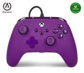 PowerA Advantage Wired Controller for Xbox Series X|S - Royal Purple, gamepad, wired video game controller, gaming controller, Xbox Series X|S