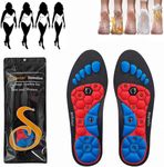 Magnetic Insoles for Weight Loss, Acupressure Insoles Original, Foot Acupressure Insoles,Foot Insoles, Magnetic Acupressure Insoles for Women Men (S(35-40), 1)