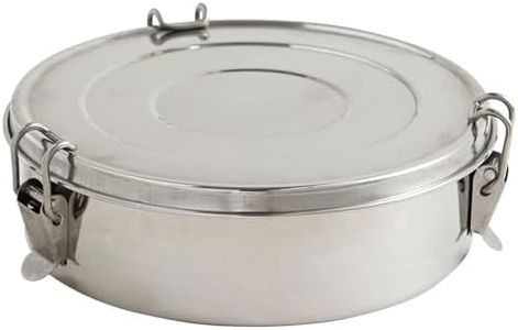 IMUSA USA PHI-T9220 Flan Mold S/S Pie, Tart & Quiche Pans, Silver, 18cm