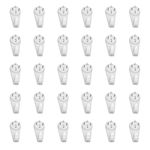 Concrete Wall Hooks，30pcs Invisible Nail Hangers, No Damage Wall Picture Hanger ， Powerful Concrete Hard Wall Drywall Picture Hooks Non-Trace Hanging Hook for Picture Photo Frame Clock Hangers