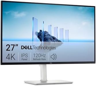 Dell 27 Plus 4K Monitor - S2725QS - 27-inch 4K (3840 x 2160) 120Hz 16:9 Display, IPS Panel, AMD FreeSync Premium, sRGB 99%, Integrated Speakers, 1500:1 Contrast Ratio, Comfortview Plus - Ash White