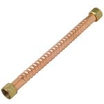 Brasscraft WB00-15N 15-Inch Water Heater Corrugated Connectors