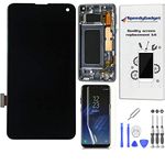 [Prism Black Frame] for Samsung Galaxy S10E AMOLED LCD Display Touch Screen Digitizer Replacement