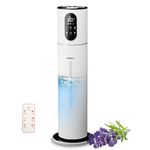 TEBILD Humidifiers for Bedroom Large Room, 9L/2.37Gal Ultrasonic Cool Mist Humidifier Top Fill Last Up to 52H with 360°Nozzle,Sleep Mode,Night Light,Quiet Large Humidifier for Baby,Home,Office