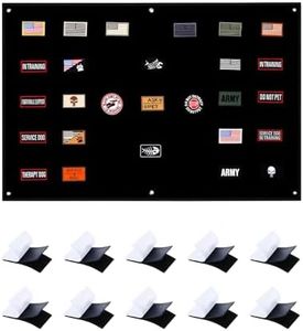 UCEC Tactical Patch Display Board, 27.5 x 42.5 in Patch Board Wall Display