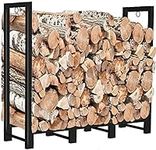 Koutemie 4Ft Outdoor Firewood Rack 