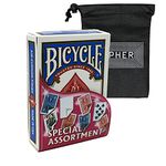 Bicycle Special Assortment Deck - Assorted Gaff Playing Cards - Includes Cipher Playing Cards Bag