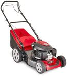 Mountfield Lawnmower SP46 Elite, 46 cm – Self-Propelled, 60 l Collection Bag, Mulching Plug Included – Perfect for Medium-Sized Gardens