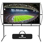 Screen Home Cinema 233X139Cm (100 '') 16: 9 Mobile Projector Screen Easy Installation And Operation Suitable For Home Cinema And Outdoor Projection Screen… (Z100)