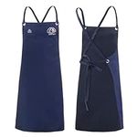 Strongarm Blue Welding Apron Flame 