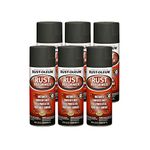 Rust-Oleum Rust Reformer 248658-6 PK Automotive 10-Ounce Spray, Black