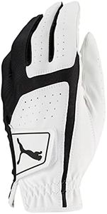 Puma Golf 2018 Men's Flexlite Golf Glove (Bright White-Puma Black, Large, Left Hand)
