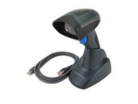 Datalogic QuickScan QD2430 Handheld 2D Barcode Scanner, Includes Base Stand (Autosense) and USB Cable