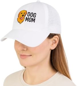 LovinPet Womens Summer Mesh Baseball Cap– Ligh.tweight Breathable Large Size Hat for Big Head, Adjustable Sports Sun Hat for Outdoor Running, Golf, Hiking, Fishing, White