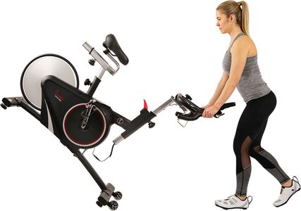 Sunny Health Fitness Magnetic Cycling Bike – Indoor Stationary Exercise
