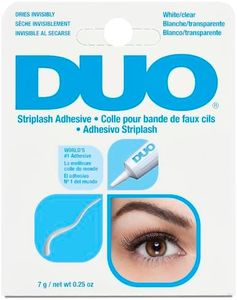 Duo Strip Lash Adhesive White/Clear, for Strip False Eyelash, 0.25 oz, 1-Pack