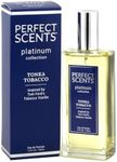 Perfect Scents Fragrances | Inspired by Tom Ford’s Tobacco Vanille | Platinum Collection | Tonka Tobacco | Unisex Eau de Parfum | Paraben & Phthalate Free | Never Tested on Animals | 3.4 Fl Oz