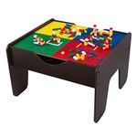 Kidkraft 17577 2-in-1 Activity Table, Espresso