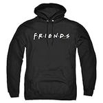 Friends TV Logo Black Pullover Hood