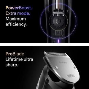Braun Series 9 Beard Trimmer – Black, Precision Grooming