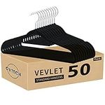 GVTECH Premium Velvet Hangers, [50 