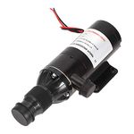 Reminnbor Macerator Pump, 12V 45LPM/12GPM, Self Priming, Low Noise, Rubber and Copper, For Marine Boat RV Toilet Agricultural