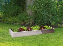 Juwel Timber Raised Bed Expansion Set (2 Building Blocks in Wood Look, Increase Capacity by 60 Litres, Flower Bed System with High Heat Insulation, Dimensions 60 cm, Height 20 cm, Vegetable Bed) 20477