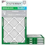 Filterbuy 16x25x1 Air Filter MERV 8