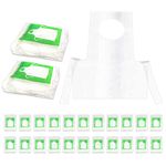 Disposable Aprons Plastic Aprons for Kids Small Clear Polythene Waterproof Great for Painting