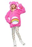 Care Bears Deluxe Cheer Bear Hoodie Costume for Tweens Large